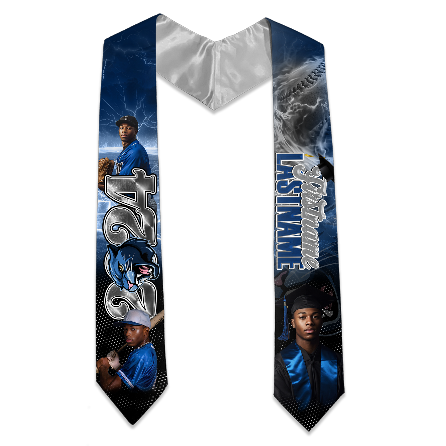 Proud Graduate 2024 Graduation Personalized Photo Stole