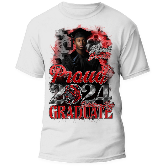 Graduation 2024 Senior Custom Photo Shirt